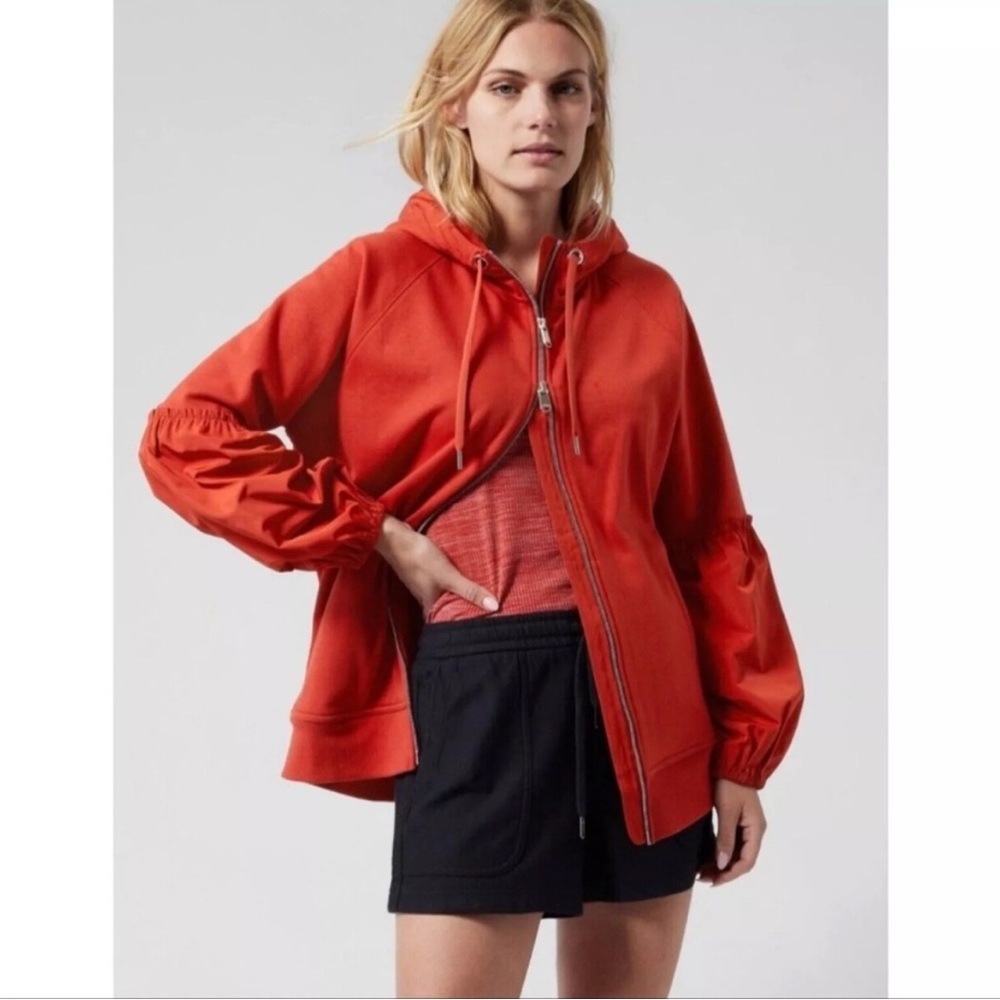 Athleta Rust On My Way Triumph Hoodie Zip-Up Jacket (GUC) $139
